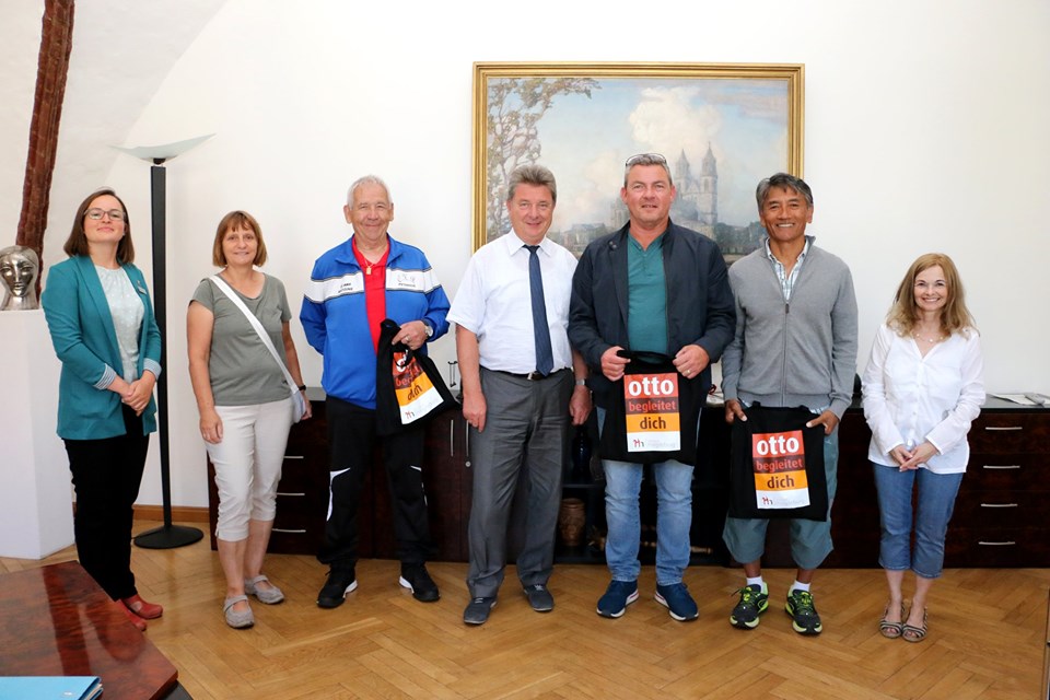 Boule-Spieler aus Le Havre zu Gast in Magdeburg
