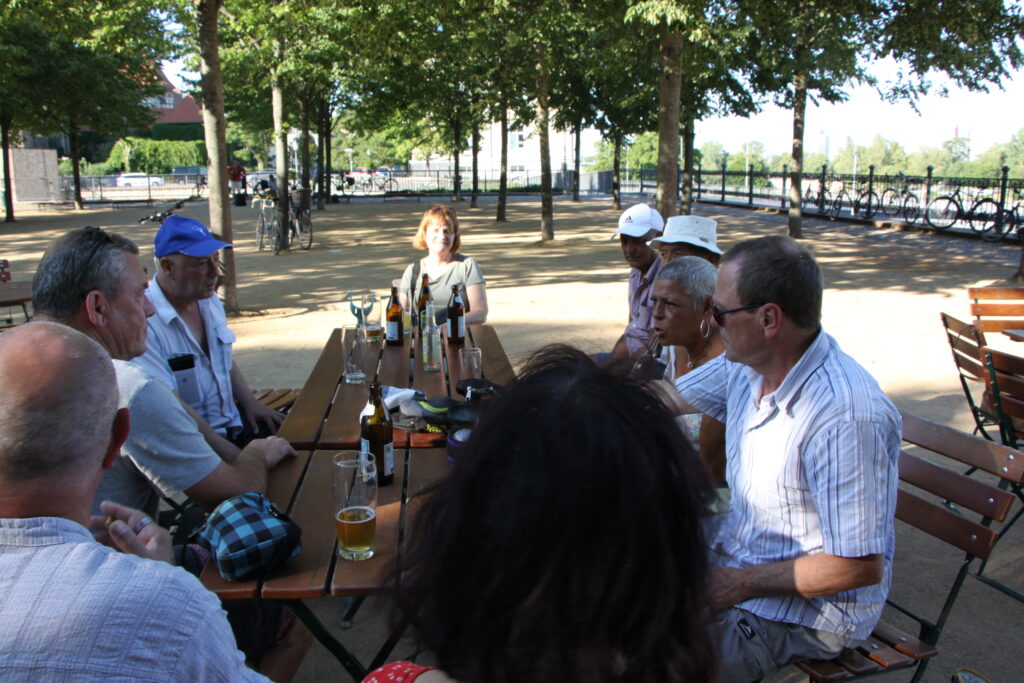 Besuch einer Delegation von Pétanque-Spielern aus Le Havre