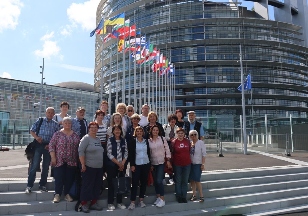 Partnerschaftstreffen Magdeburg - Le Havre in Kehl/Straßburg mit Besuch des Europäischen Parlaments